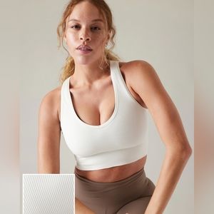 ATHLETA Aurora Crop Rib Tank NWT
